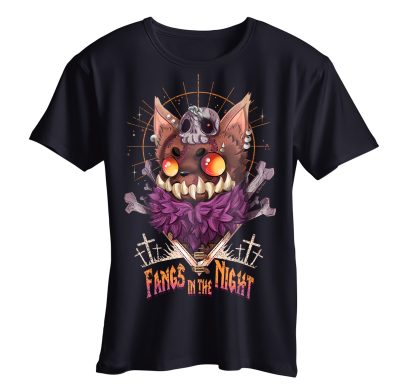 Tshirt Fangs of the Night