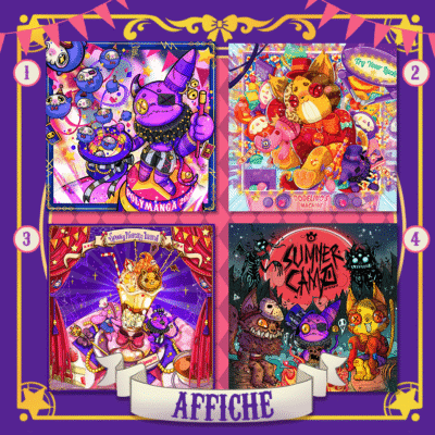 Affiche 25*25 et 20*20