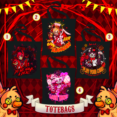 Totebag Hazbin Hotel