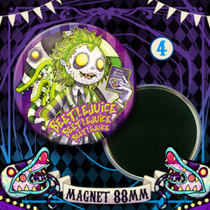 Magnets Fanart Tim Burton - Beetlejuice