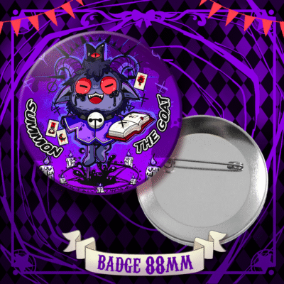 Badge Fanart Cult of the Lamb Goat