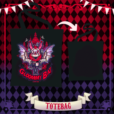 Totebag The Gloomy Bat