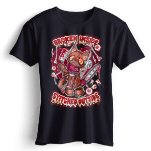T-shirt Broken Polichinelli