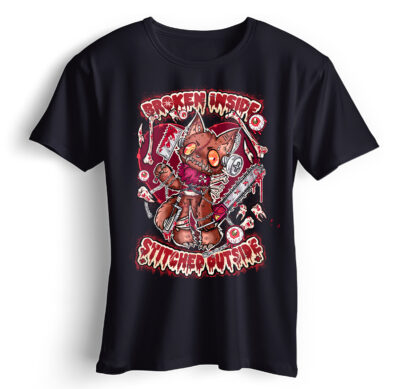 T-shirt Broken Polichinelli