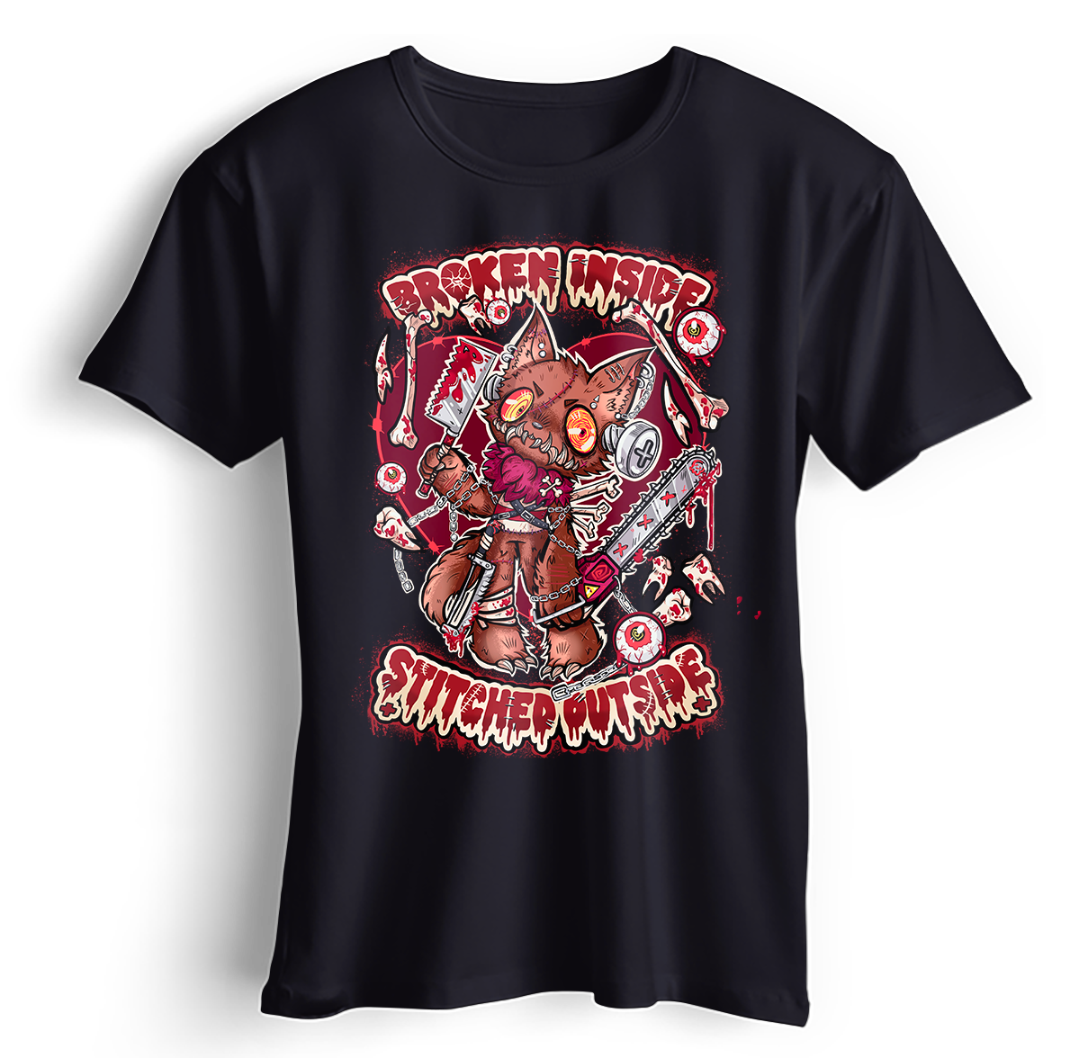 T-shirt Broken Polichinelli – Image 3