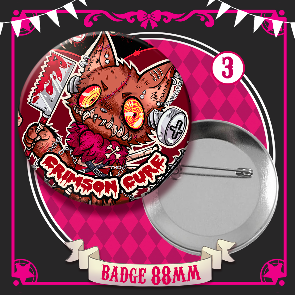 Badges 88mm WANP Menhera – Image 4