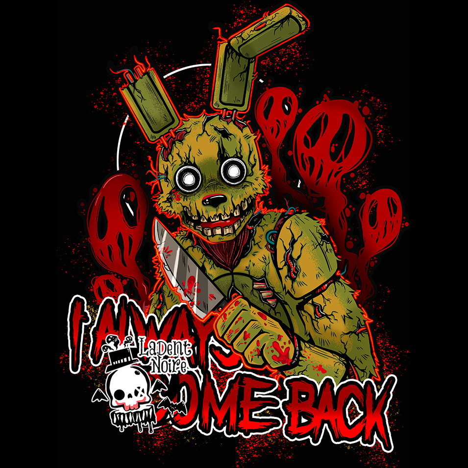Tshirt Springtrap FNAF – Image 3